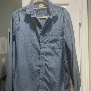 Faherty Slate Blue Corduroy Jacket